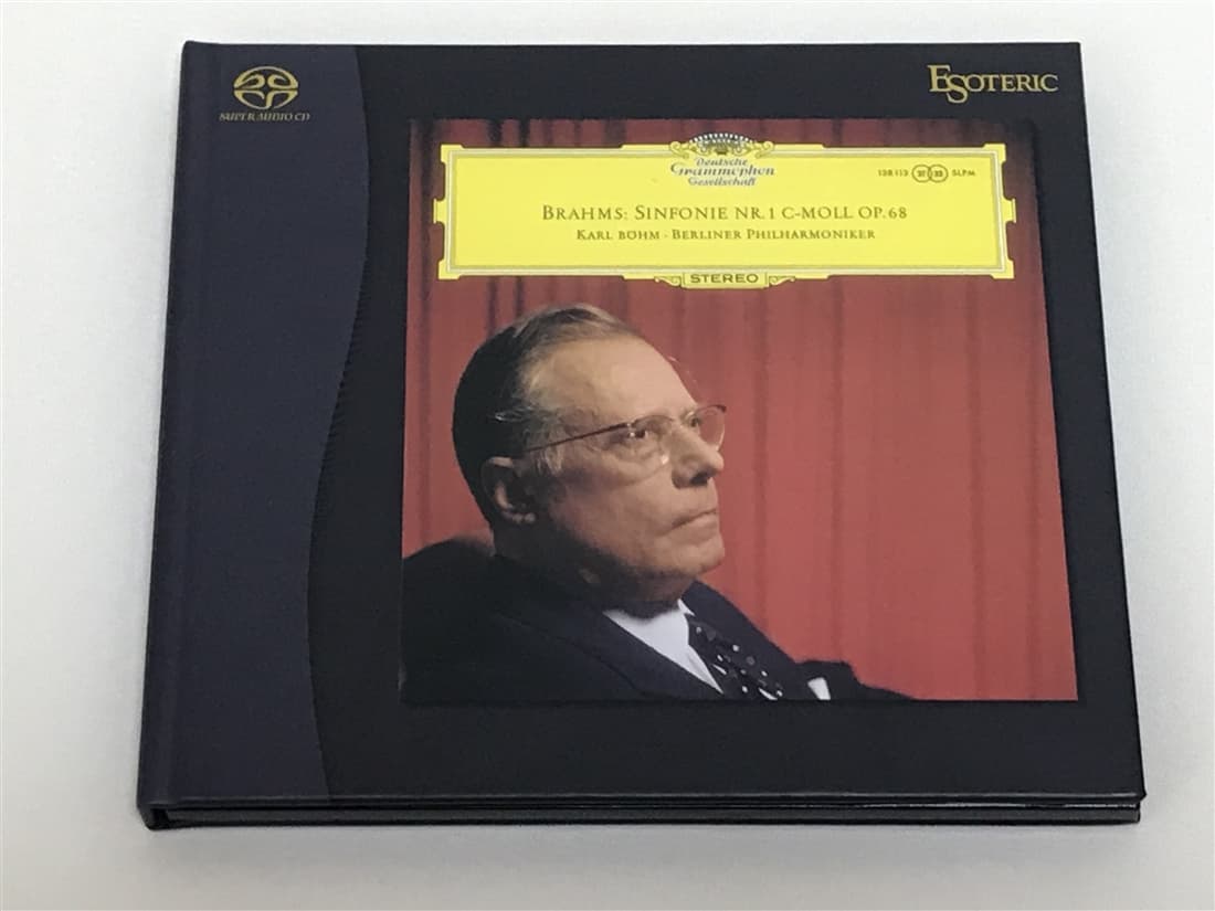 エソテリックSACD カール・ベーム　ブラームス交響曲第１番　表
